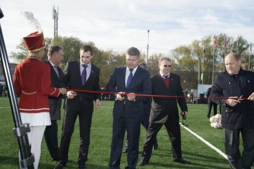 В Челябинске открылся новый стадион
